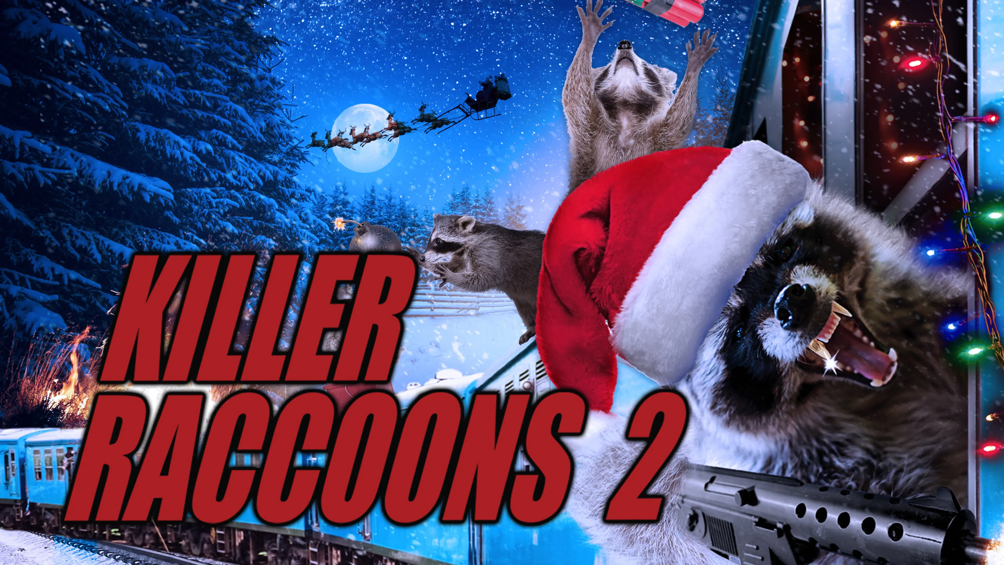 Killer Raccoons 2 poster